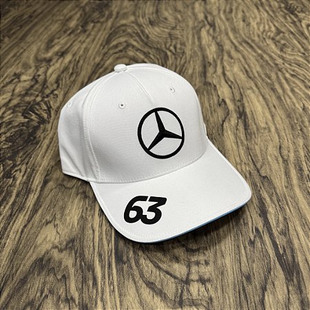 Boné Puma x Mercedes Branco