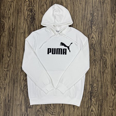 Moletom Puma Big Logo Branco