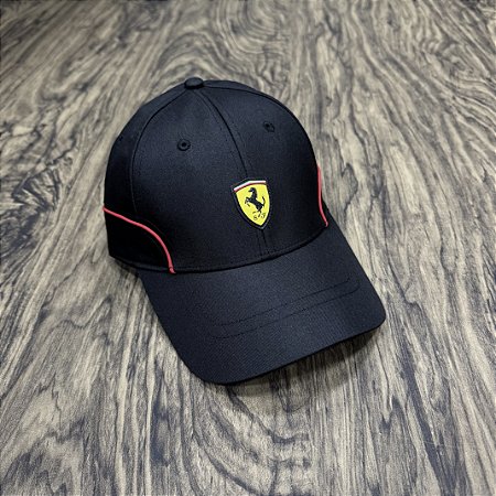 Boné Puma X Ferrari Preto