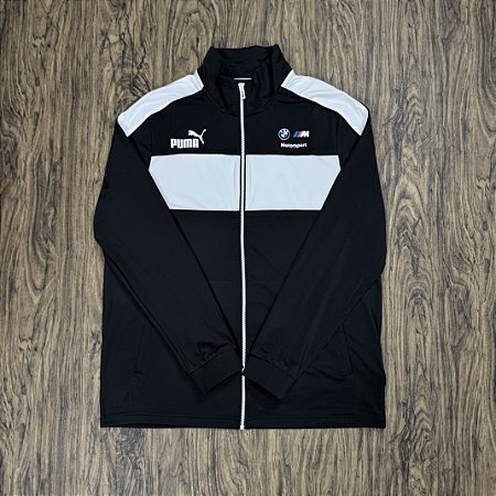Jaqueta Puma X BMW Preto com Branco
