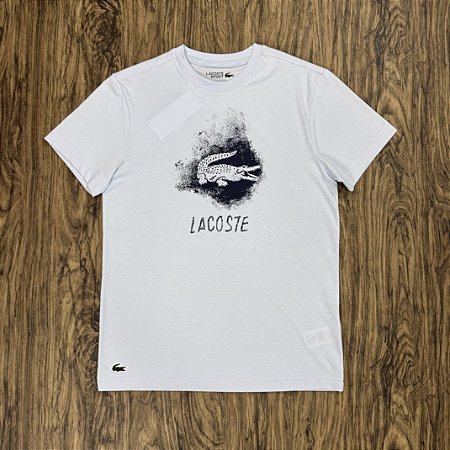 Camiseta Lacoste Sport UltraDry TH8917 Azul Bebê