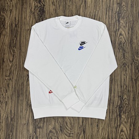 Moletom Nike Triple Swoosh Branco