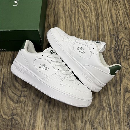Tênis Lacoste L001 SET 2025 Branco com Verde