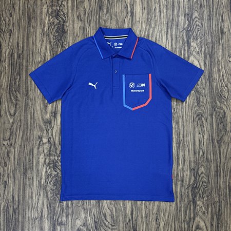Polo Puma x Bmw MotorSport 2025 Bolso Azul