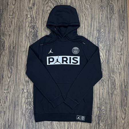 Moletom Nike Jordan x PSG Preto