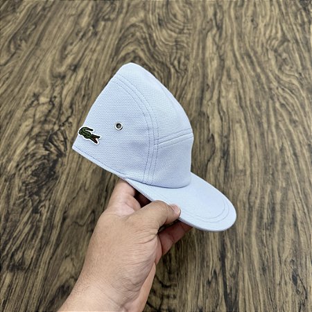 Boné Lacoste Five Panel Azul Claro