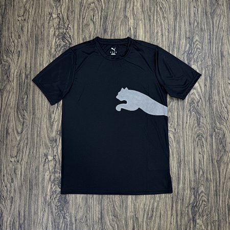 Camiseta Puma Drycell Big Logo Preta