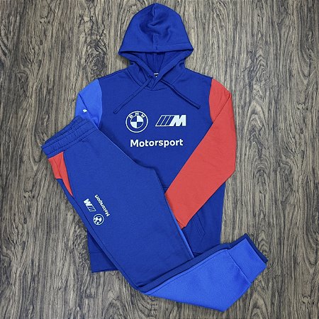 Conjunto Puma x BMW Azul