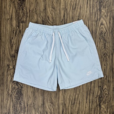 Short Nike Sportswear Woven Flow Azul Bebê