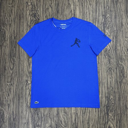 Camiseta Lacoste x Djokovic 2025 Azul