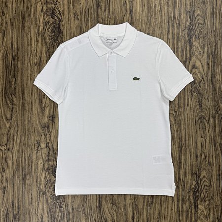 Polo Lacoste Slim Fit PH1862 Branca