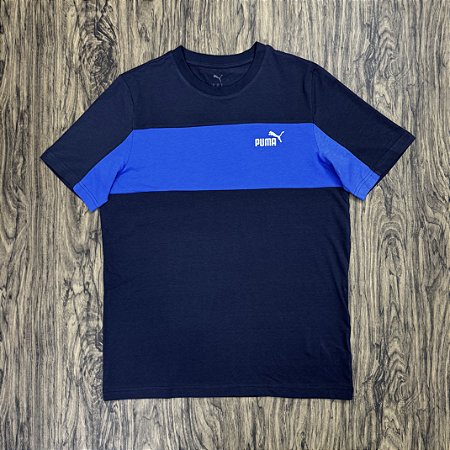Camiseta Puma Colorblock Azul