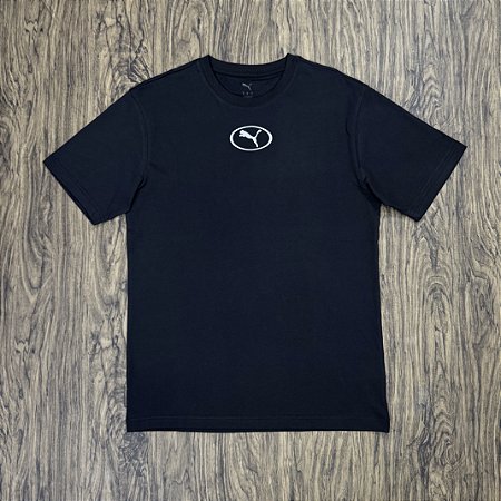 Camiseta Puma Big Logo Preta