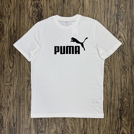 Camiseta Puma Big Logo Branca