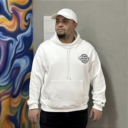 Moletom Lacoste World SH3476 Branco