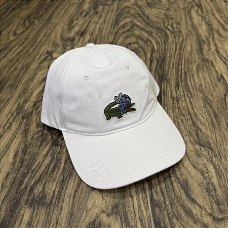 Boné Lacoste x Netflix Bridgerton Branco