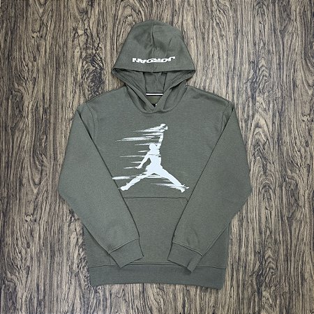 Moletom Nike Air Jordan Graphic Verde