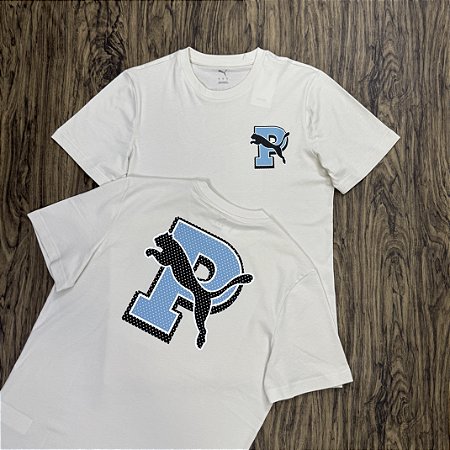 Camiseta Puma Graphic Tee Creme