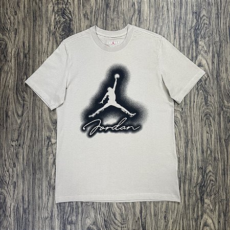 Camiseta Nike Air Jordan MVP Rings Bege