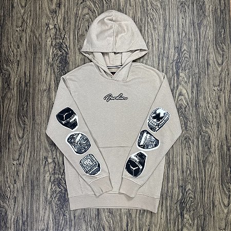 Moletom Nike Air Jordan MVP Rings Bege