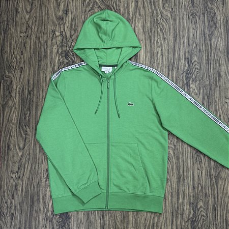 Jaqueta Lacoste Letreiro GH4941 Verde