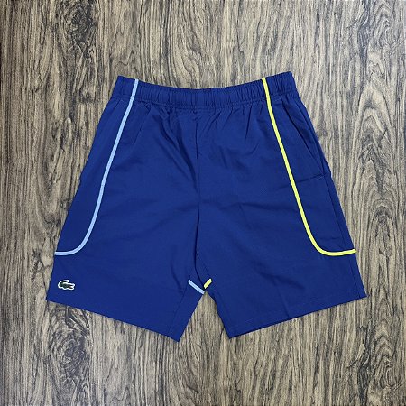 Short Lacoste Sport Colorblock Azul GH7460