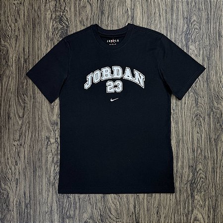 Camiseta Nike Air Jordan 23 Preta
