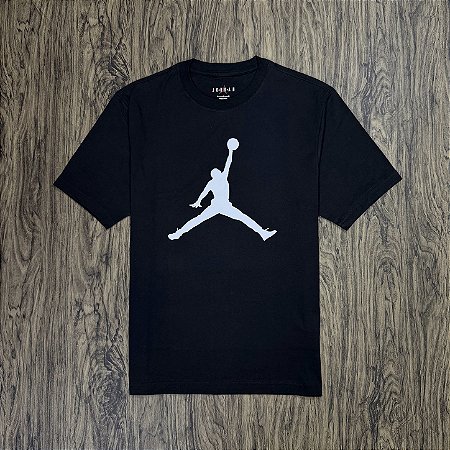 Camiseta Nike Air Jordan Big Logo Preto