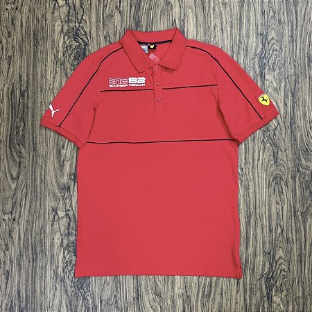 Polo Puma x Ferrari Vermelha 2023