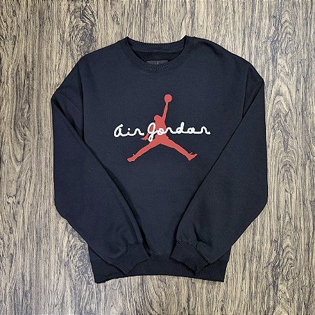 Moletom Nike Air Jordan Graphic Preto