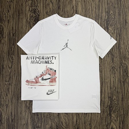 Camiseta Nike Air Jordan High Branca