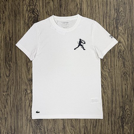 Camiseta Lacoste x Djokovic 2025 Branca