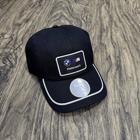 Boné Puma x BMW "Plaquinha" 2026 Preto