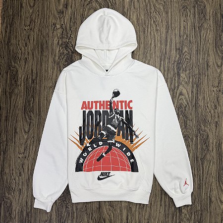 Moletom Nike Air Jordan Worldwide Branco