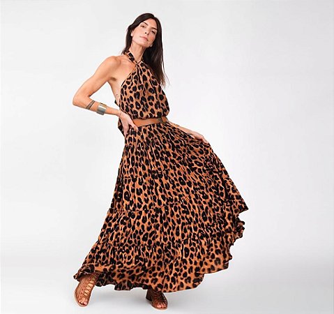 Saia Gipsy Animal Print