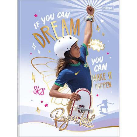 Caderno Brochura CD Universitário Rayssa Leal 80fl