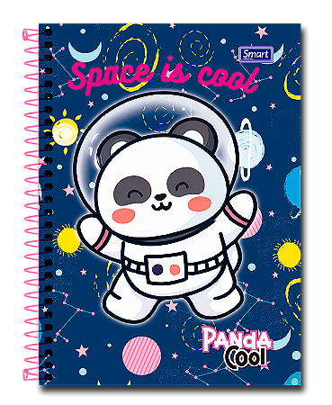 Caderno para Desenho Panda - 20X28cm