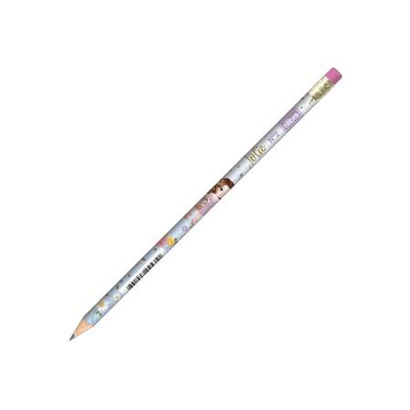 Lápis Preto Redondo com Borracha N.2 Jolie