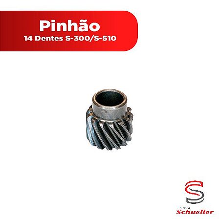 Pinhão de 14 dentes