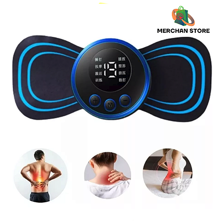 Massageador Portátil Recarregável Borboleta