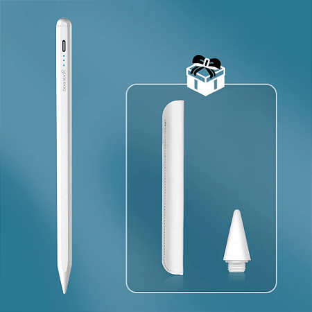 Caneta Goojodoq 11ª Geração Compatível c/ iPad - Branco