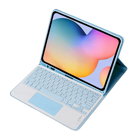 Capa Smartcase iPad 10.2 | 10.9 c/ Teclado Trackpad - Azul
