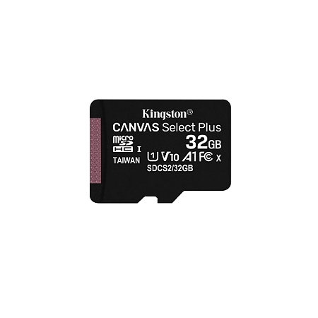 Cartão de Memória MicroSD Kingston Canvas Select Plus - 32GB