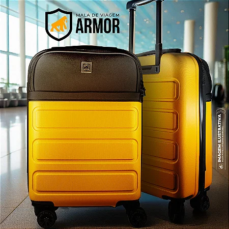Mala de bordo para Viagem - Com bolso para Notebook - Armor - Gshield