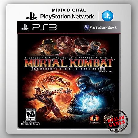 Mortal Kombat Komplete Edition - Mk9 - Jogo Digital Ps3