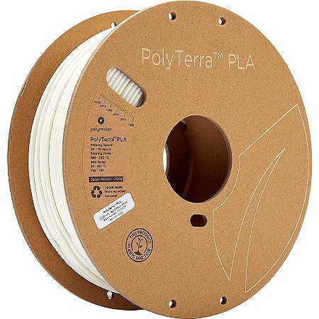 Polyterra PLA Cotton White 2,85mm 1Kg