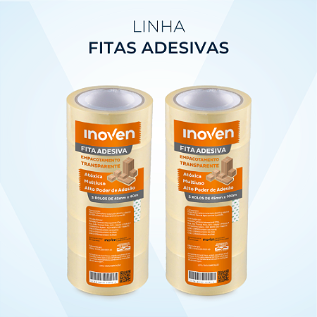 Fitas Adesivas 48mmx100mt cx c/ 80 rolos