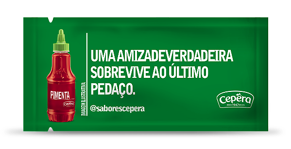 Molho de Pimenta Cepera Sache 154x5gr