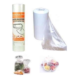 Bobina Picotada Extrusa Pack 30x38 c/ 500 Sacos