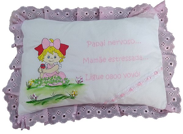 Travesseirinho para bebê.